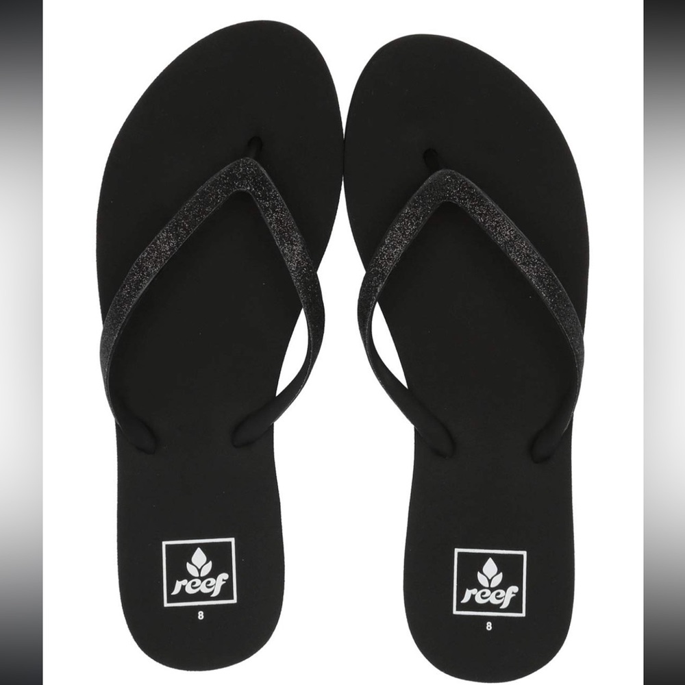 Reef Stargazer flip-flops in black